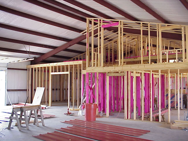 Interior Framing And Metal Buildings Fritz Project